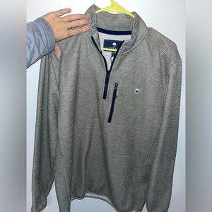 Mens large southern marsh half zip